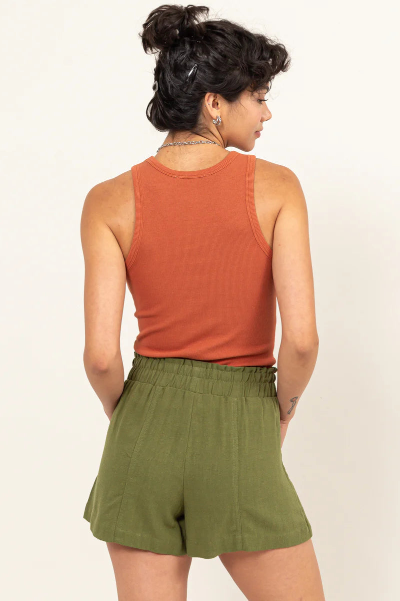 Basic Ribbed Tank (Final Sale)