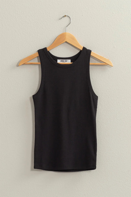 Basic Ribbed Tank (Final Sale)