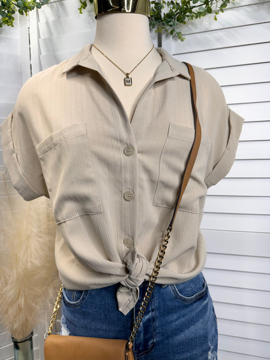 Tanya Button Down Shirt (final sale)