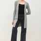 LONG RIBBED DUSTER OPEN
CARDIGAN