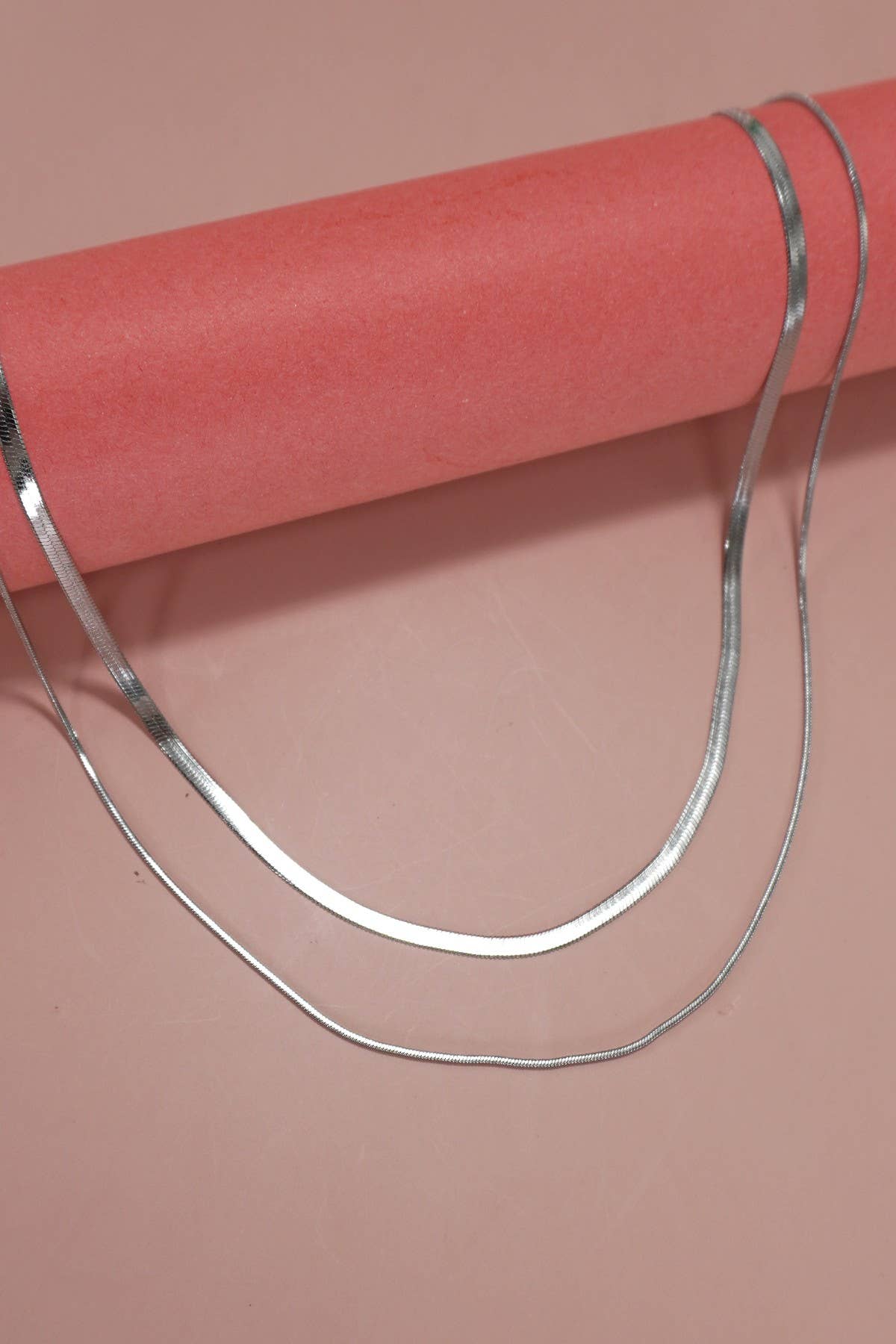 Alice 18k STAINLESS STEEL TARNISH FREE  MULTI LAYER NECKLACE Silver or Gold