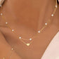 Chloe 18K STAINLESS STEEL TARNISH FREE LAYERED NECKLACE Gold