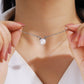 Single 8mm Pearl Chain Necklace