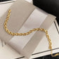 18K STAINLESS STEEL TARNISH FREE CUBAN BRACELET GOLD