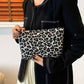 TRAVEL ANIMAL COSMETIC MAKEUP POUCH BAG ZEBRA-Cow-Leopard