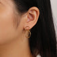 Double Circle Earrings
