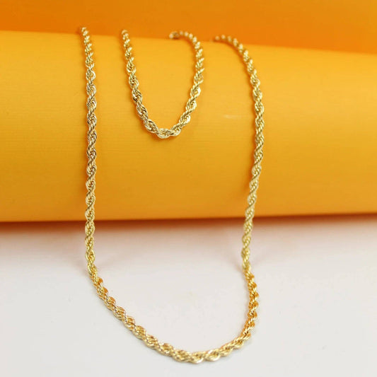 Rope Chain With Round Cap 18' Inch (Chain)
