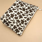 TRAVEL ANIMAL COSMETIC MAKEUP POUCH BAG ZEBRA-Cow-Leopard