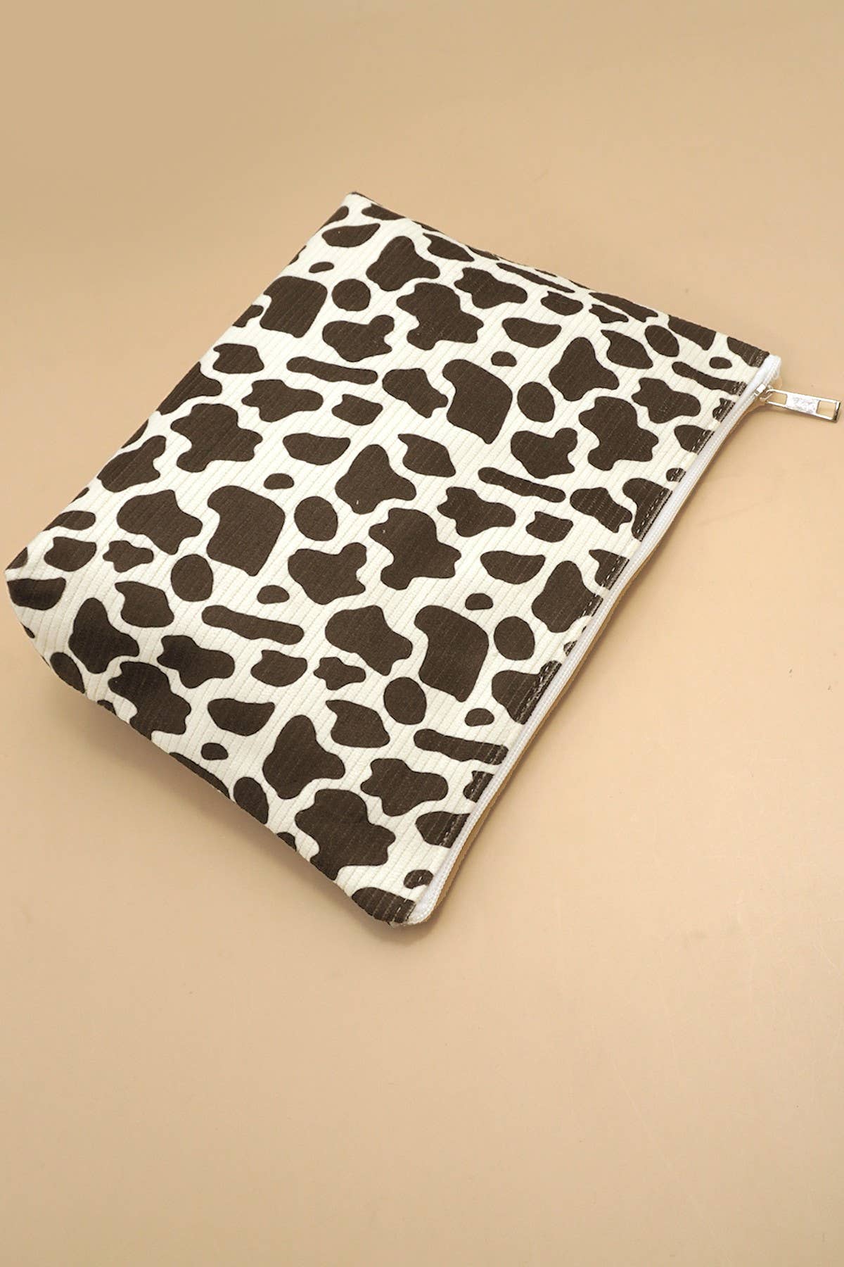 TRAVEL ANIMAL COSMETIC MAKEUP POUCH BAG ZEBRA-Cow-Leopard